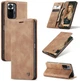 Чехол книжка с магнитом CaseMe на Xiaomi Redmi Note 10 Pro Brown (21907-30) - изображение 2