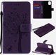 Чехол для Xiaomi Redmi Note 10 Pro (рисунок кот и дерево) Violet (21873-2F) - изображение 2