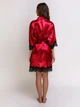 Халат женский Angelo dolce l-12 46-48 M-L Бордовый - изображение 2