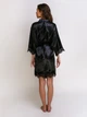 Халат женский Angelo dolce l-12 46-48 M-L Черный - изображение 2