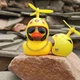 Качка у шоломі на кермо Red Broken Duck шолом Пікачу (VS7004890) - изображение 3