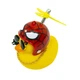 Качка в машину з окулярами Red Broken Duck (Шолом SpiderMan) качка у шоломі на кермо (VS7004891) - изображение 4