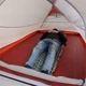 Намет надлегкий чотиримісний з футпринтом Naturehike Hiby NH19ZP005, 40D сіро-червоний - зображення 3