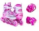 Комплект Роликів Happy. Pink (розмір 34-37) - зображення 1