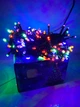 Светодиодная гирлянда 200 LED новогодняя 12 метров цветная - изображение 2