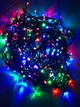 Светодиодная гирлянда рубин 200 LED кристалл 18 метров цветная - изображение 4