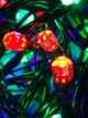 Светодиодная гирлянда рубин 300 LED большой кристалл 26 метров цветная - изображение 4