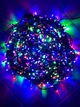 Светодиодная гирлянда рубин 400 LED кристалл 25 метров цветная - изображение 1