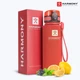 Бутылка для воды Harmony Total Sunrise 0,5 л. с контейнером для фруктов и защитным неопреновым чехлом - изображение 1