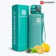 Бутылка для воды Harmony Total Aqua 1 л. с контейнером для фруктов и защитным неопреновым чехлом - изображение 1