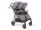 Дитяча коляска для двійні Valco baby Snap Duo Trend Charcoal - зображення 1