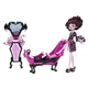 Ляльки Монстер Хай Набір лялька Дракулаура і ванна кімната Monster High Play Set Draculaura's Powder Room Playset with Doll X4496 - изображение 1