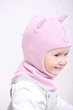 Шапка-шлем Ruddy для девочки 2250-15-22 Кошка р. 0 (44-46 см) - изображение 3