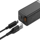 Сетевое зарядное устройство Baseus Compact Quick Charger 20W QC+ PD (Type-C + 1USB) Black - изображение 4