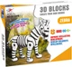 Объемный мягкий конструктор SEN YAN TOYS Зебра 81 деталь (6910010210068) - изображение 1