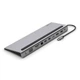 USB-хаб USB Type-C Belkin 11-in-1 Multiport Dock (INC004BTSGY) Gray - изображение 1