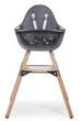 Стул для кормления Childhome Evolu 2 с бампером Natural/Anthracite (CHEVOCHNA) - изображение 2