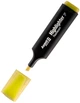 Набор маркеров Delta by Axent Highlighter 1-5 мм клиновидный Желтый 12 шт (D2501-08) - изображение 1