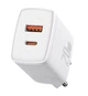 Мережевий адаптер Baseus Compact Quick Charger 20W QC+ PD Type-C + USB CCXJ-B02 Білий - зображення 1