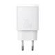 Мережевий адаптер Baseus Compact Quick Charger 20W QC+ PD Type-C + USB CCXJ-B02 Білий - зображення 3