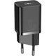 Быстрая зарядка для iPhone/iPad Baseus Super Silicone PD Charger 20W + Кабель Type-C to Lightning TZCCSUP-B01 Черная - изображение 4
