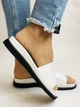 Женские шлёпанцы Evromoda 39 Белый 2203 - изображение 5