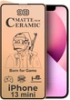 Захисна плівка керамічна Ceramic iPhone 13 mini (матова) (24189) - зображення 1