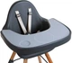 Столик к стулу для кормления Childhome Evolu с силиконовым подносом Anthracite (CHEVOTSAA) - изображение 2