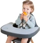 Столик к стулу для кормления Childhome Evolu с силиконовым подносом Anthracite (CHEVOTSAA) - изображение 4