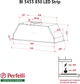 Вытяжка PERFELLI BI 5453 I 850 LED Strip - изображение 12