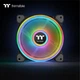 Chłodzenie Thermaltake Riing Quad 12 RGB Radiator Fan TT Premium Edition (CL-F088-PL12SW-C) - obraz 4