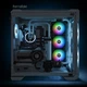 Zestaw wentylatorów Thermaltake Pure Duo 14 ARGB Sync Radiator Fan (2-Fan Pack) Black (CL-F116-PL14SW-A) - obraz 6