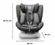 Автокрісло Lionelo Bastiaan One 0-36kg Grey Graphite - зображення 3