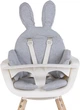 Универсальная подушка к стулу для кормления Childhome rabit/grey (CCRASCJG) - изображение 2