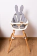 Универсальная подушка к стулу для кормления Childhome rabit/grey (CCRASCJG) - изображение 10