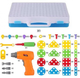 Мозаика конструктор с шуруповертом Creative Puzzle 193 детали TLH-28 - изображение 3