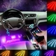Декоративная RGB LED подсветка салона авто цветомузыка ДУ 12В - изображение 1