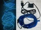 Неоновая контурная подсветка салона машины 5 м в USB (с блочком) Синяя - подсветка салона 5м в авто (31418) - изображение 1