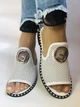 Женские шлёпанцы Evromoda 37 Белые 2143 - изображение 2