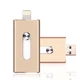 Usb flash 128 Gb, USB 3.0/Lightning for Apple gold - изображение 1