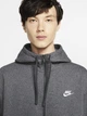 Толстовка мужская Nike M Nsw Club Hoodie Fz Bb BV2645-071 S Темно-серая (193147702682) - изображение 3