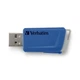 USB флеш накопитель Verbatim 2x32GB Store 'n' Click Red/Blue USB 3.2 (49308) - изображение 5