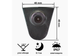 Камера переднього огляду Prime-X С8002W HONDA Accord, Civic, CRV, XRV (68070) - изображение 4