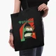 Эко сумка шоппер на молнии Футурама Бендер (Futurama Bender) (9227-2864) 41x35 см Черный - изображение 5