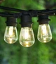 Вулична гірлянда ретро чорна 10 метрів 20 ламп Е27 Sneha (997405 10m 20lamp IP67) - зображення 11