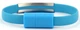 Кабель ExtraDigital Micro USB to USB браслет 0.2 м Голубой (KBU1784) - изображение 2