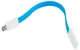 Кабель ExtraDigital Micro USB to USB брелок 0.18 м Голубой (KBU1785) - изображение 3