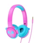 Наушники накладные проводные HOCO W31 PANDA Cheerful Headphones Розовый/ Голубой (W31ROSE) - изображение 2