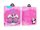 Наушники накладные проводные HOCO W31 PANDA Cheerful Headphones Розовый/ Голубой (W31ROSE) - изображение 5