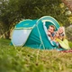 Двухместная однослойная водонепроницаемая палатка Bestway Pavillo «Cool Mount2» Разноцветная 235х145х100 см (68086) - изображение 5